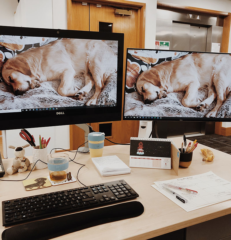 My work desk